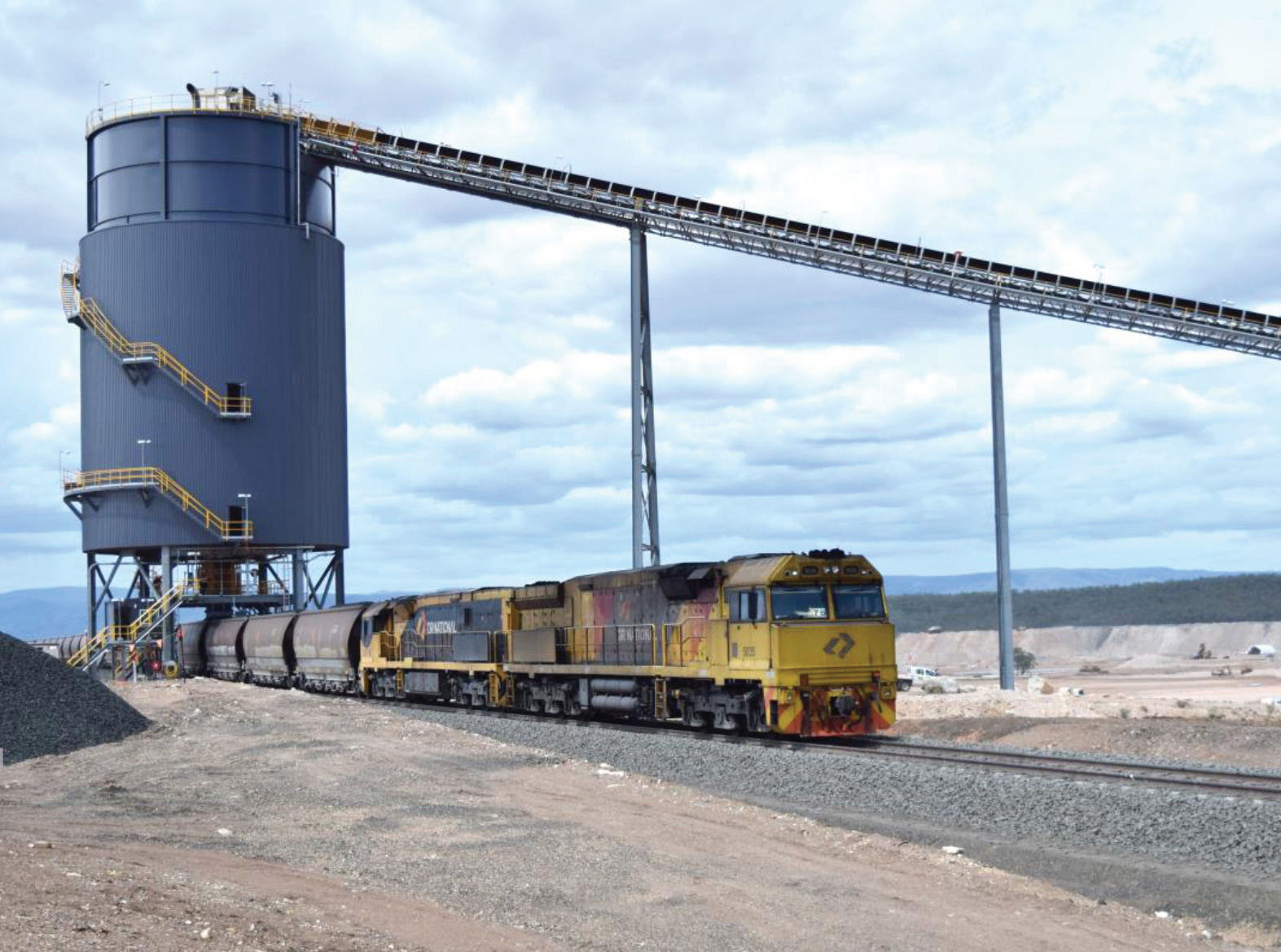 Coal Railings Commence At Maules Creek - Whitehaven Coal