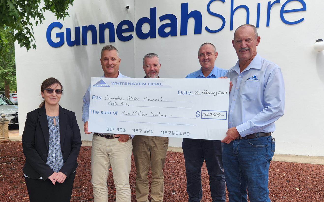 Whitehaven Coal's $2 Million Investment Into Gunnedah’s New Koala Sanctuary